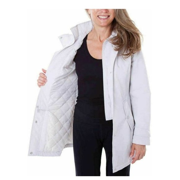NWT HFX Women's All Weather Hooded Hooded Midweight Jacket Size S $125 1D029 - Picture 4 of 4